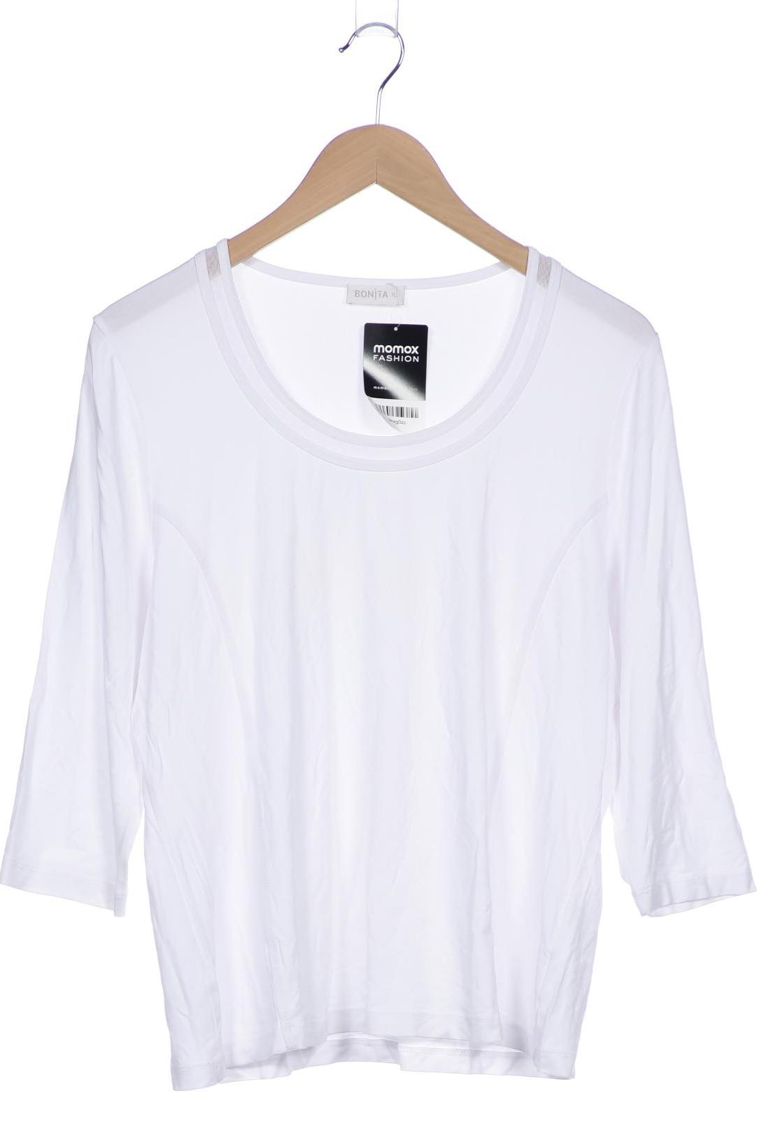

Bonita Damen Langarmshirt, weiß, Gr. 44