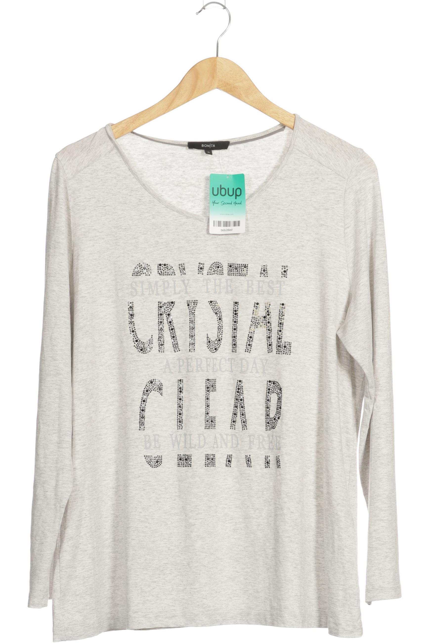 

Bonita Damen Langarmshirt, grau, Gr.