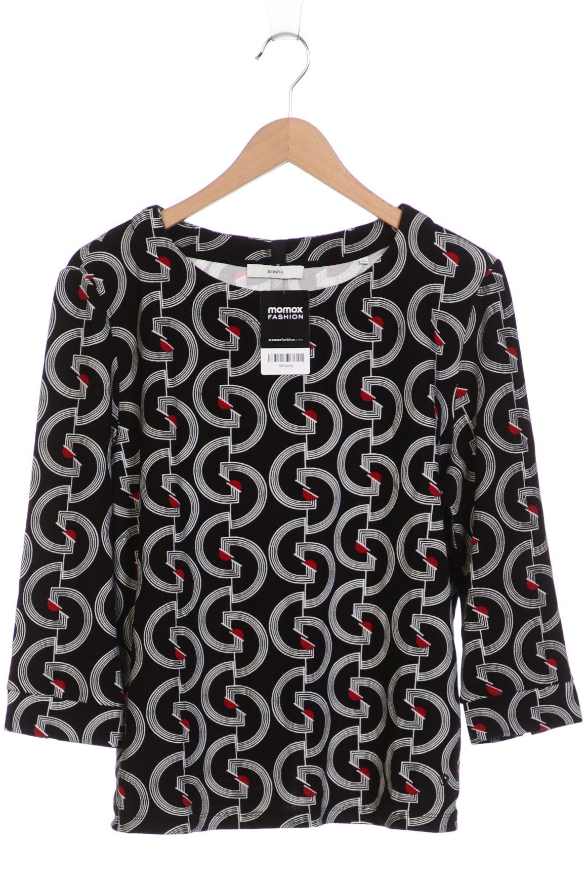 

Bonita Damen Langarmshirt, schwarz, Gr. 38