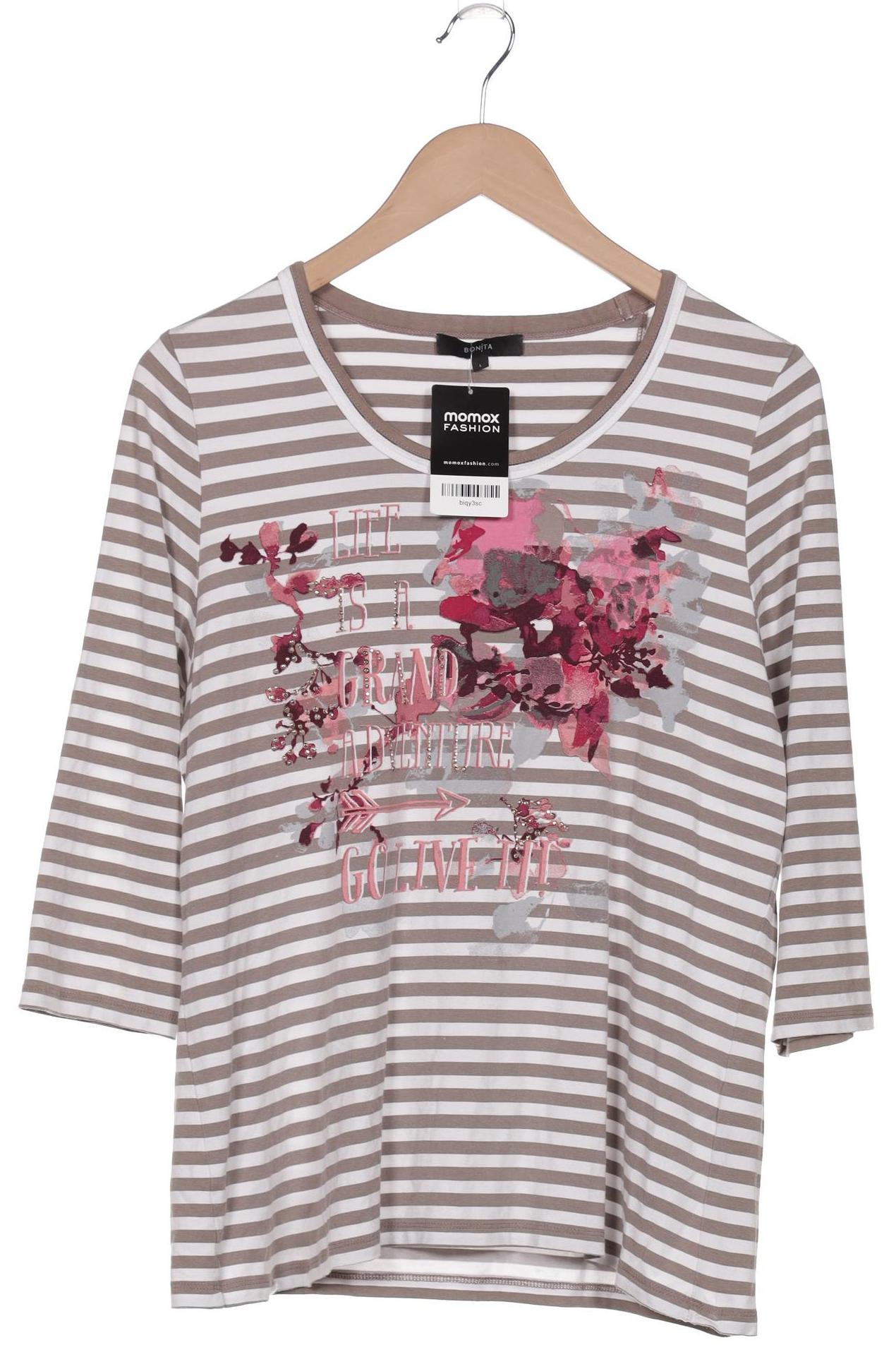 

Bonita Damen Langarmshirt, weiß, Gr. 42