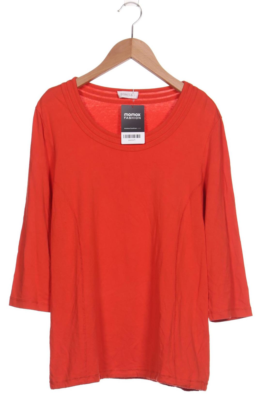 

Bonita Damen Langarmshirt, orange, Gr. 42