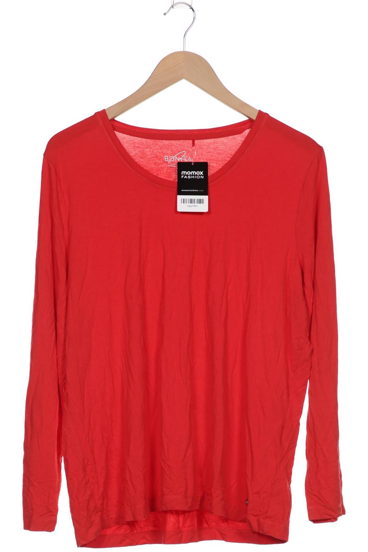 

Bonita Damen Langarmshirt, rot, Gr. 44