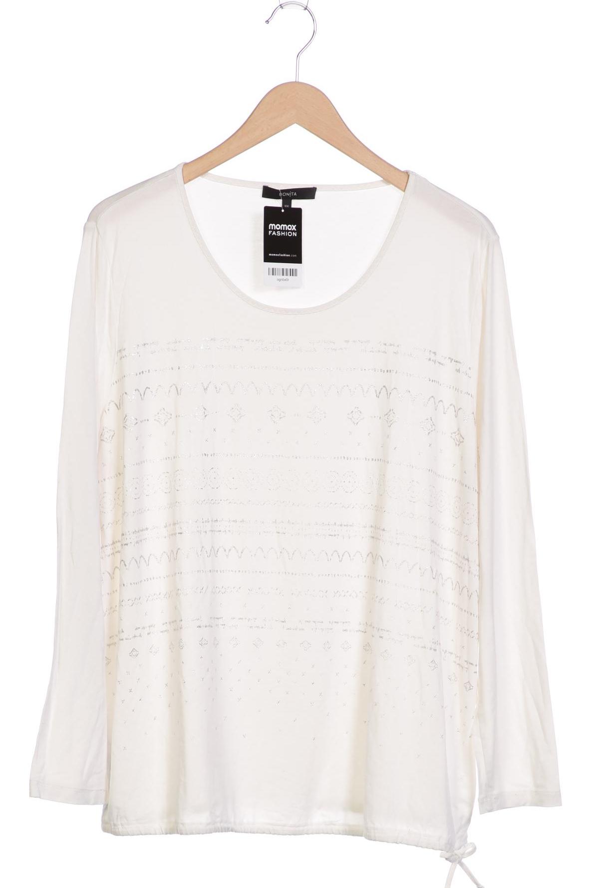 

Bonita Damen Langarmshirt, weiß
