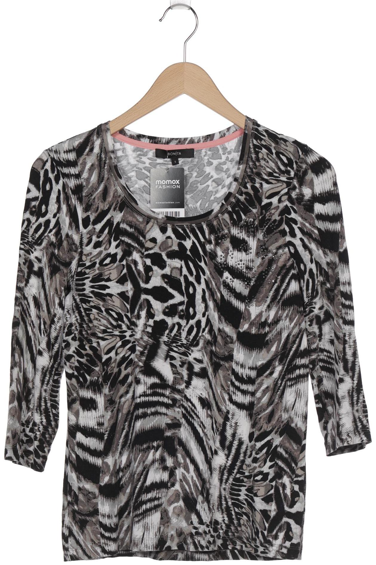 

Bonita Damen Langarmshirt, schwarz, Gr. 36