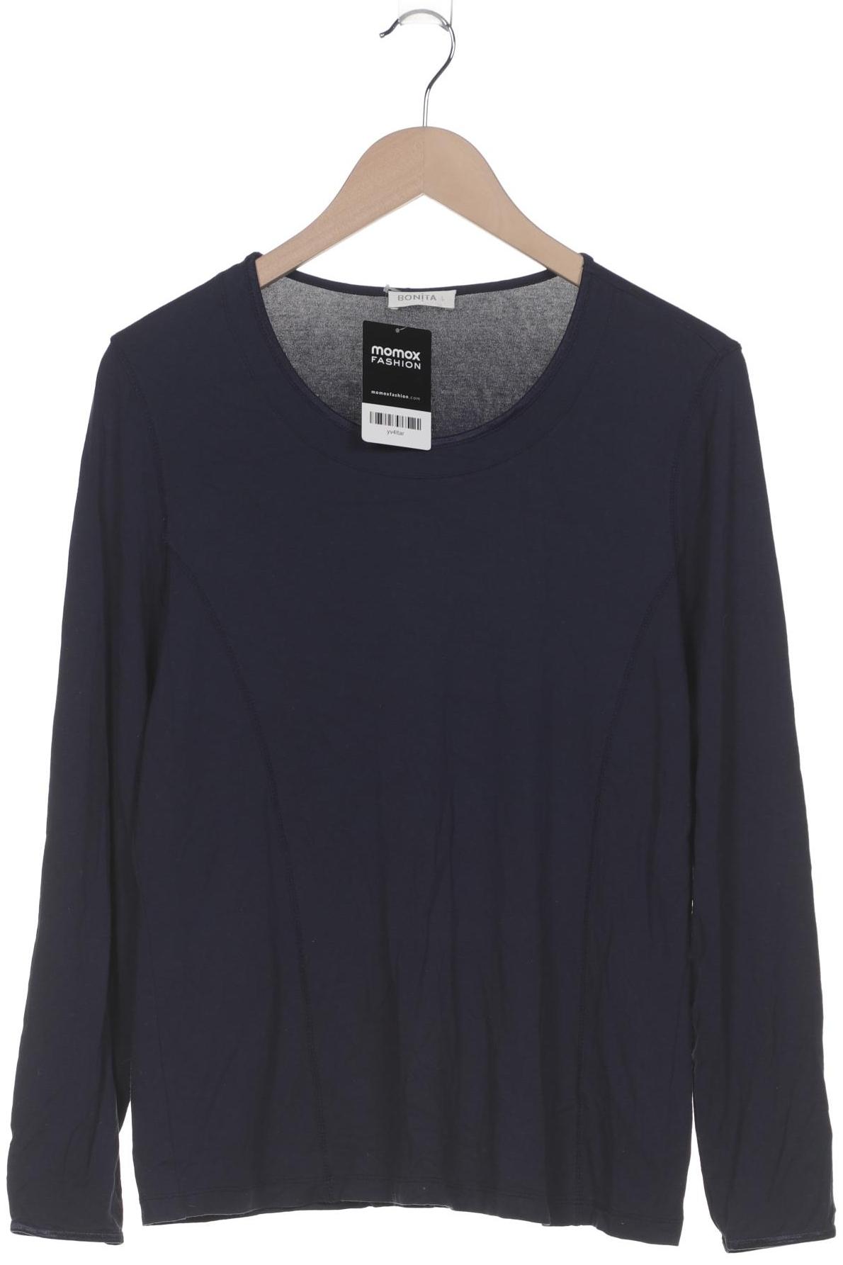 

Bonita Damen Langarmshirt, marineblau, Gr. 42