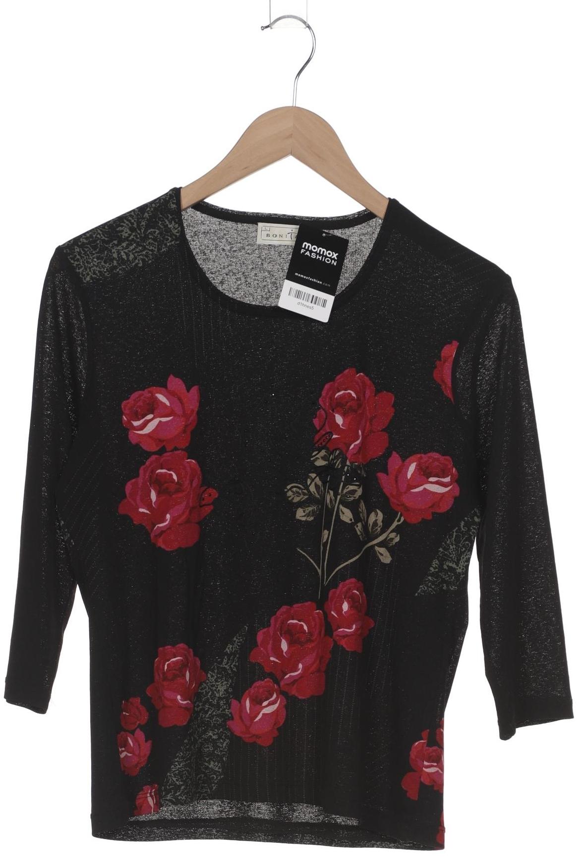 

Bonita Damen Langarmshirt, schwarz, Gr. 42