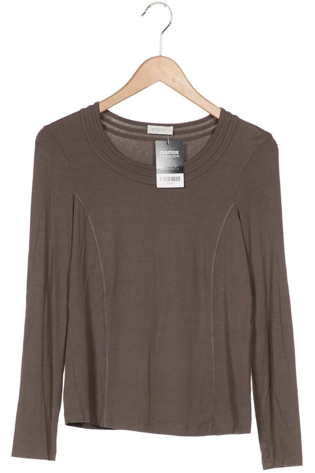 

Bonita Damen Langarmshirt, beige, Gr. 36