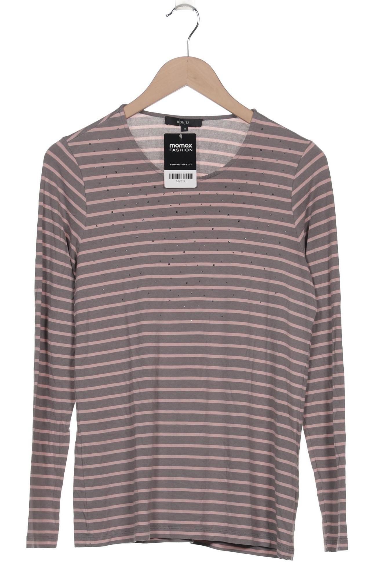 

Bonita Damen Langarmshirt, grau, Gr. 38