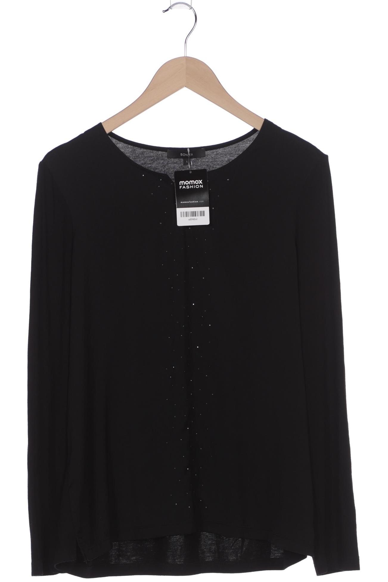 

Bonita Damen Langarmshirt, schwarz, Gr. 42