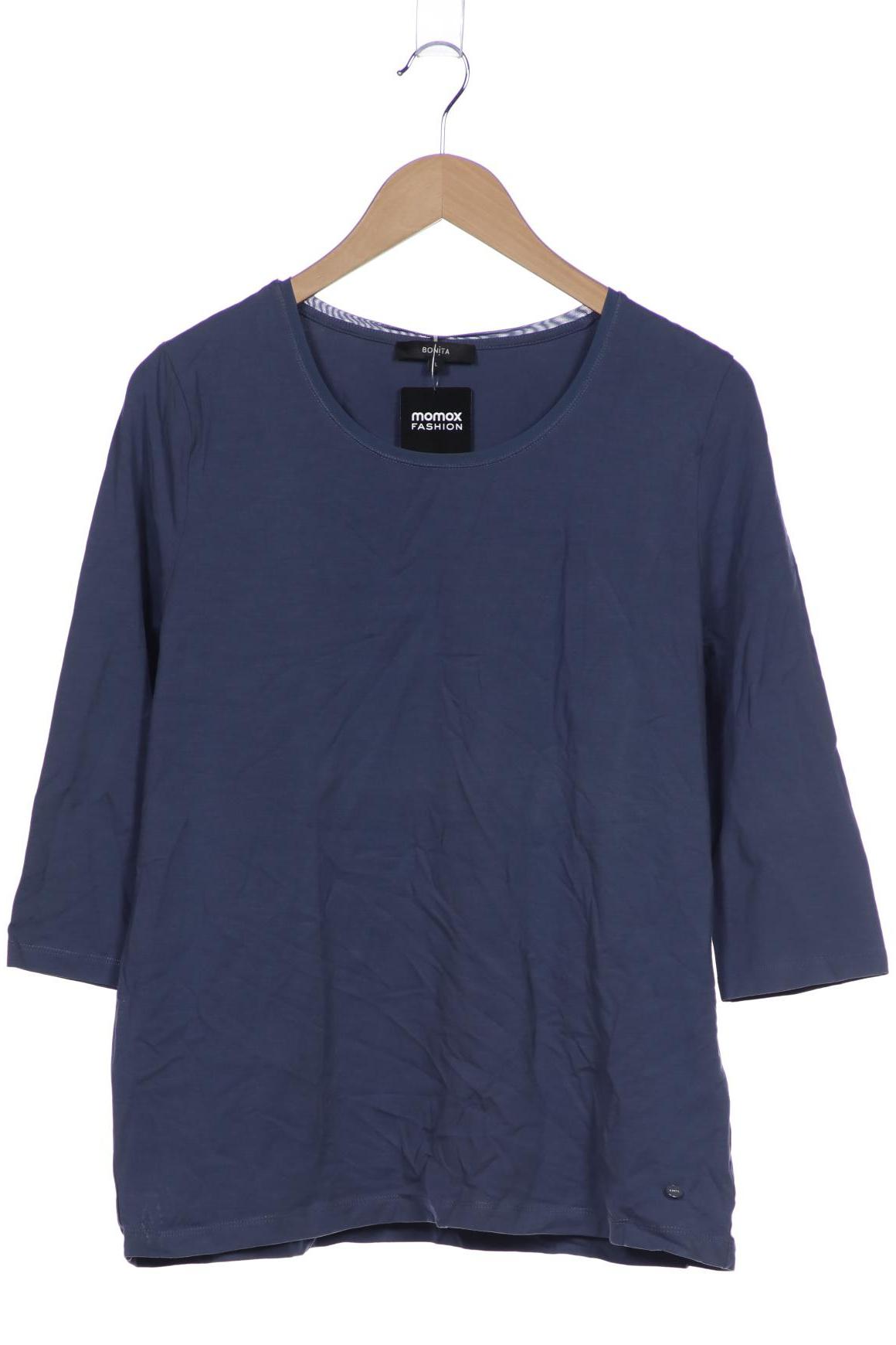 

Bonita Damen Langarmshirt, blau, Gr. 42