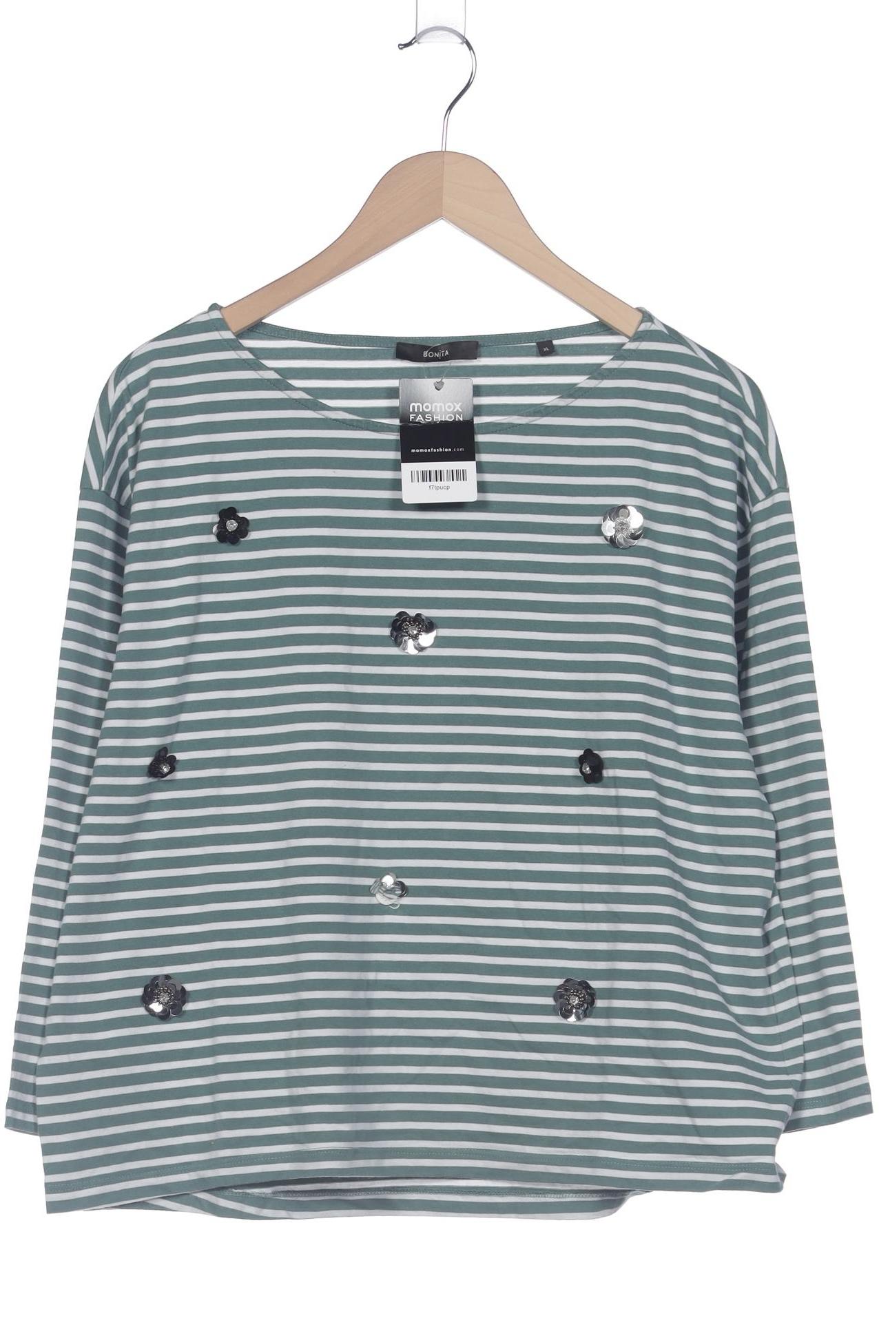 

Bonita Damen Langarmshirt, grün, Gr. 44