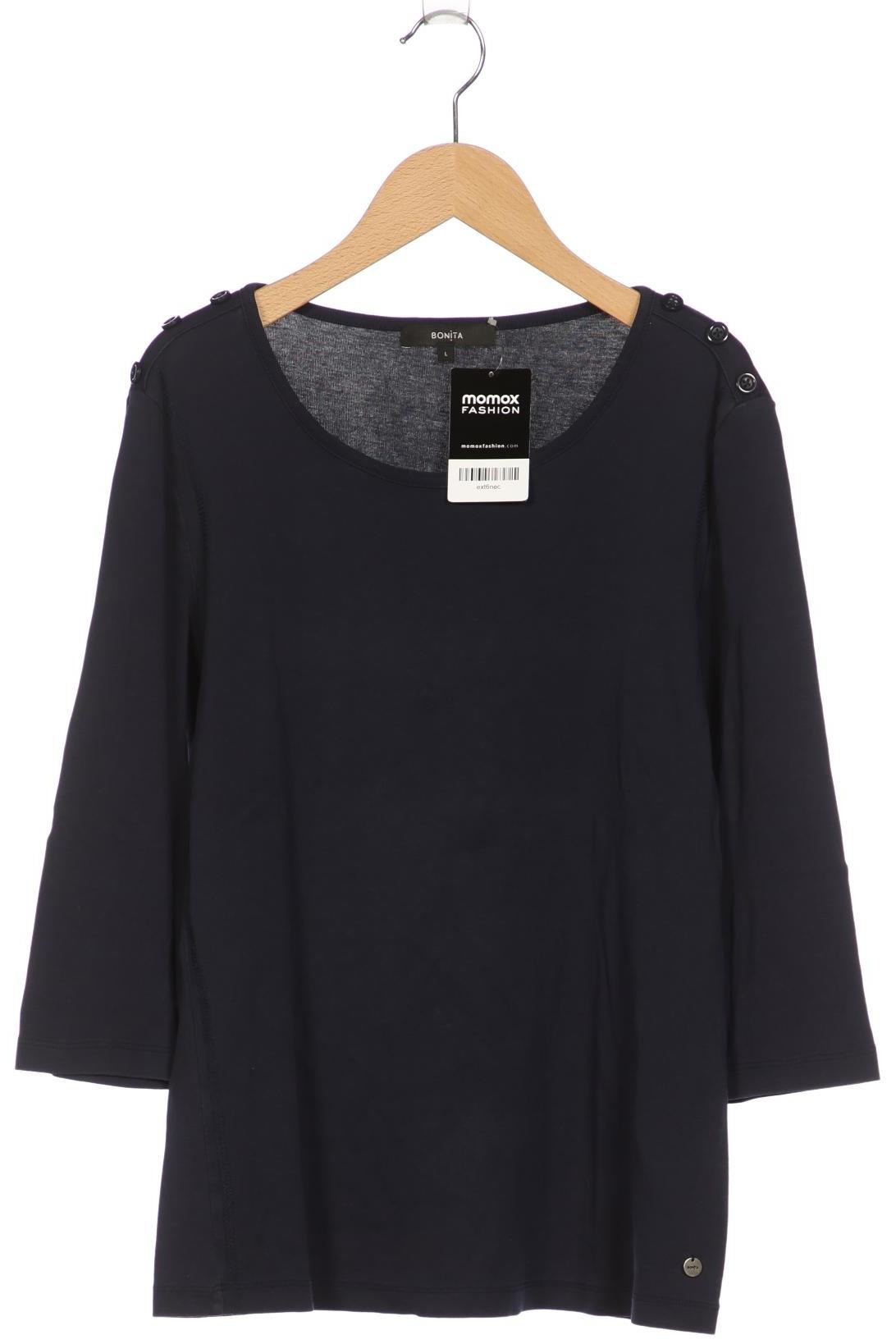 

Bonita Damen Langarmshirt, marineblau, Gr. 42
