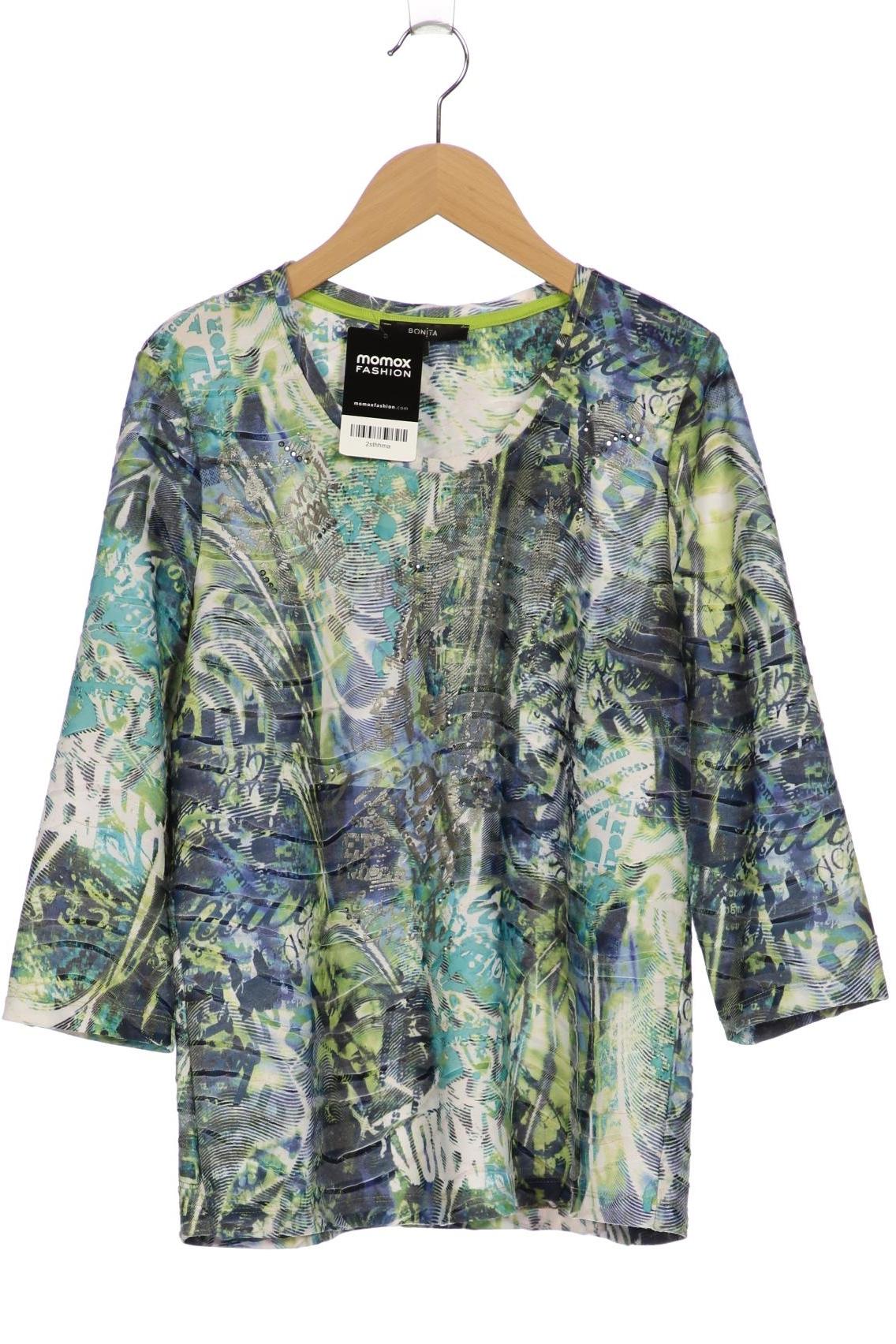 

Bonita Damen Langarmshirt, hellgrün, Gr. 38