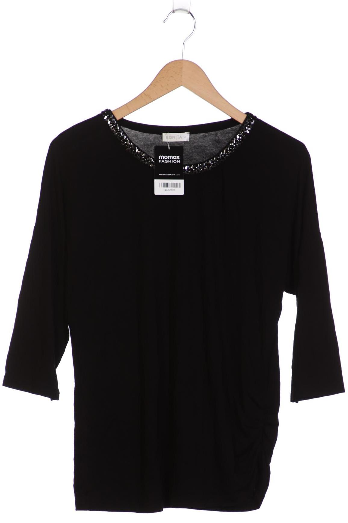 

Bonita Damen Langarmshirt, schwarz, Gr. 38