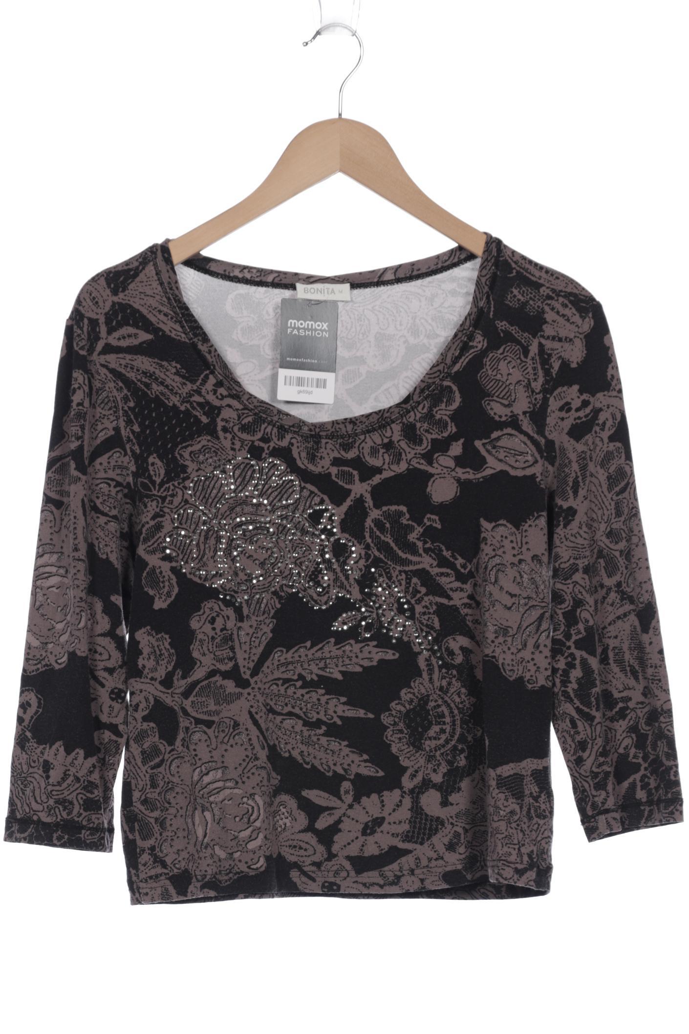 

Bonita Damen Langarmshirt, schwarz