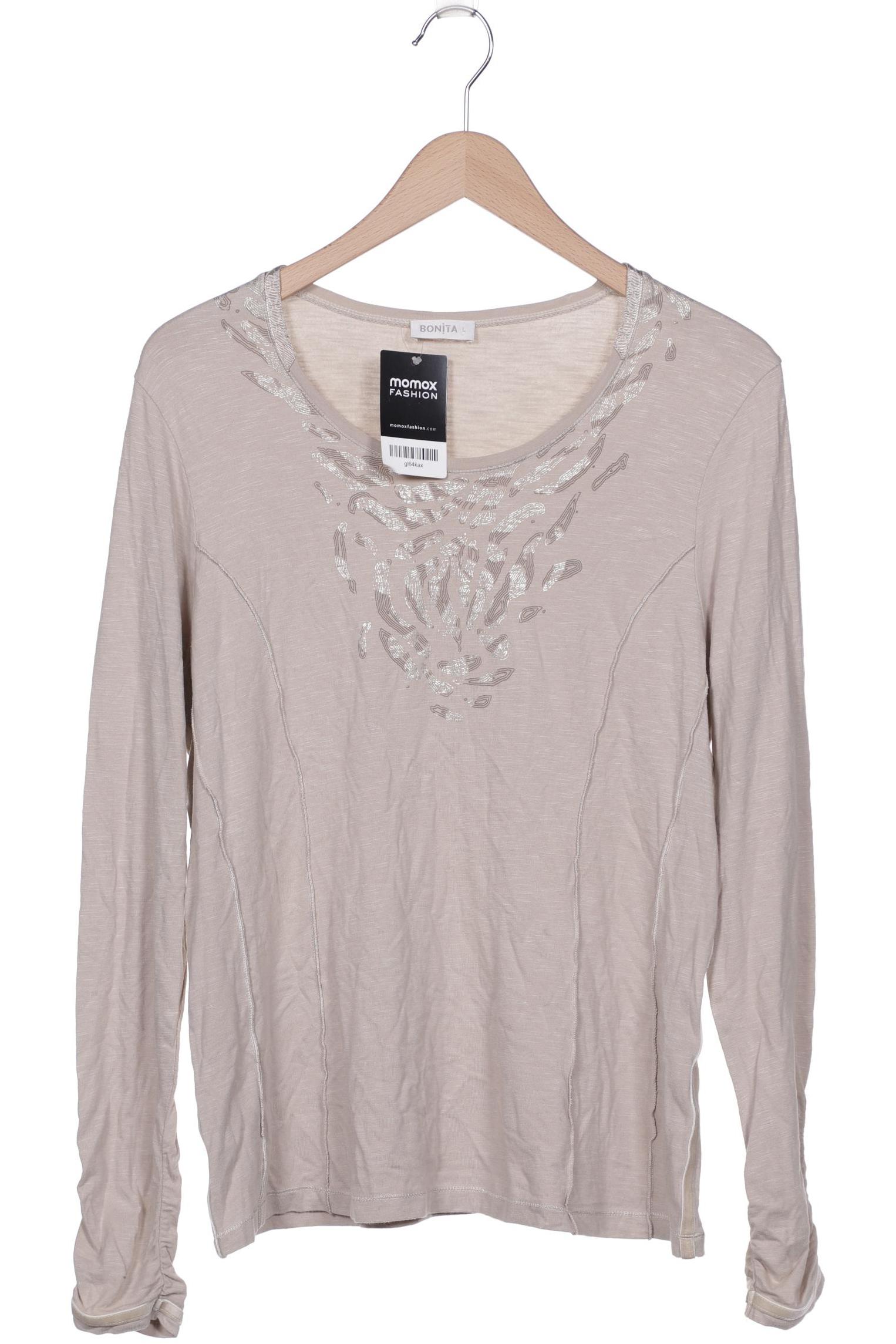 

Bonita Damen Langarmshirt, beige