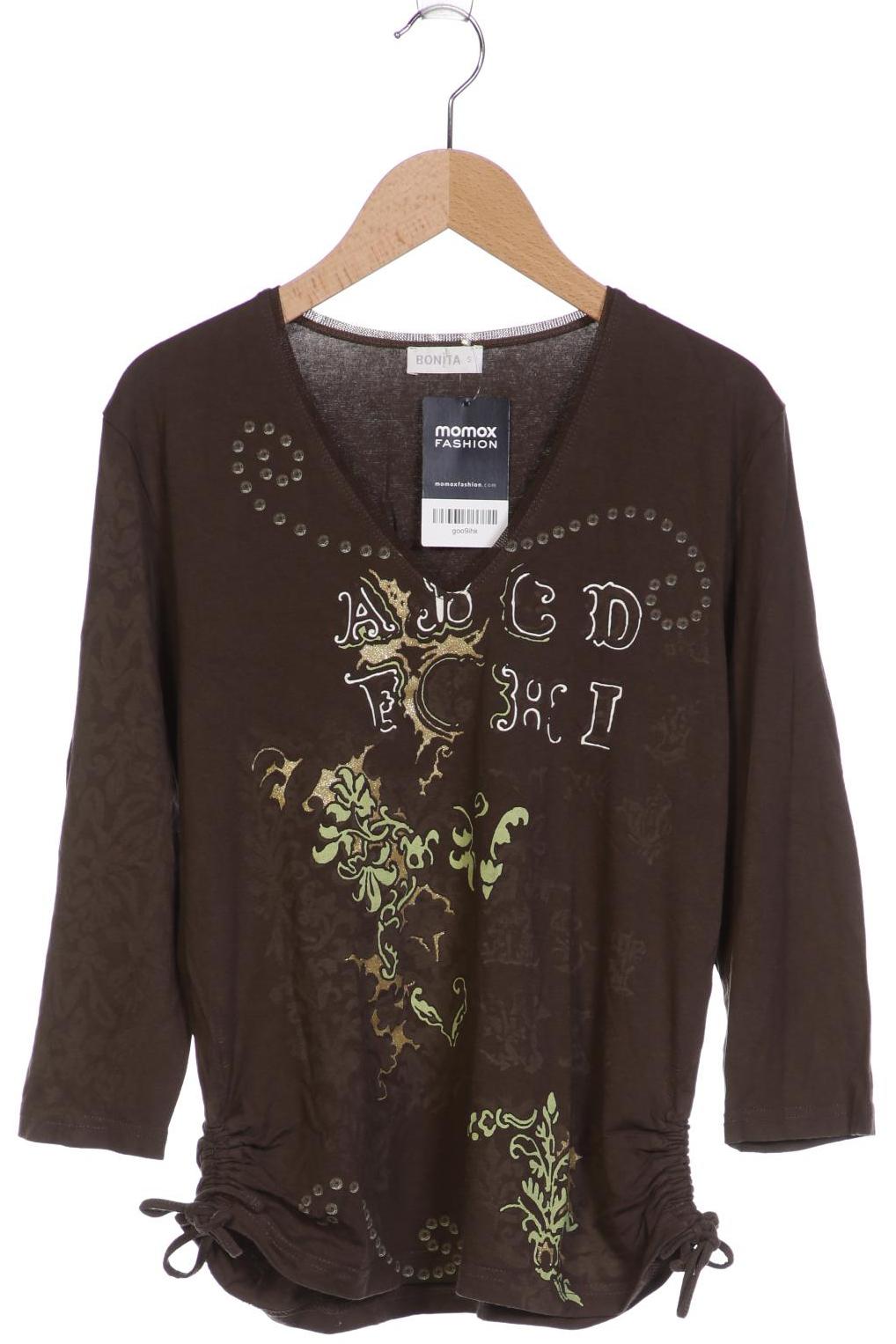 

Bonita Damen Langarmshirt, braun