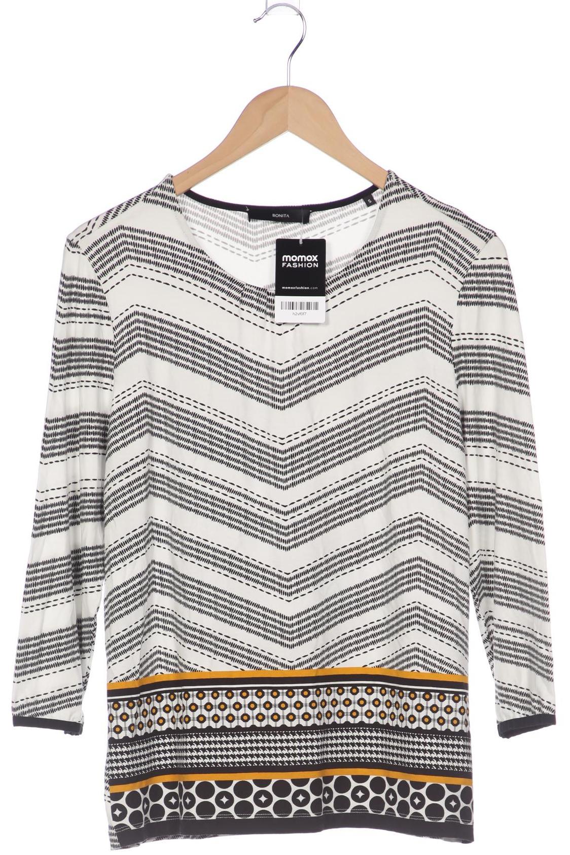 

Bonita Damen Langarmshirt, weiß, Gr. 36