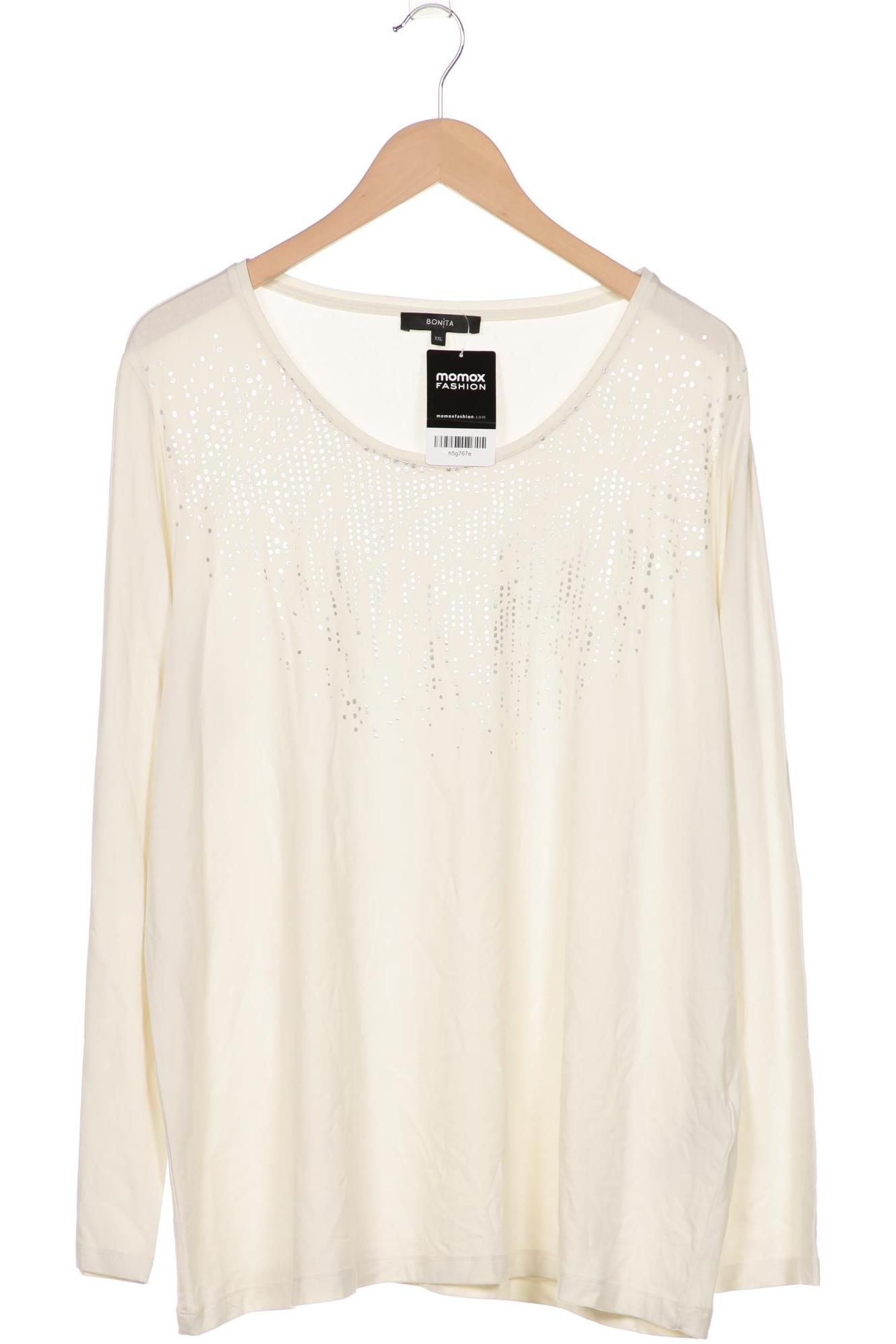 

Bonita Damen Langarmshirt, weiß
