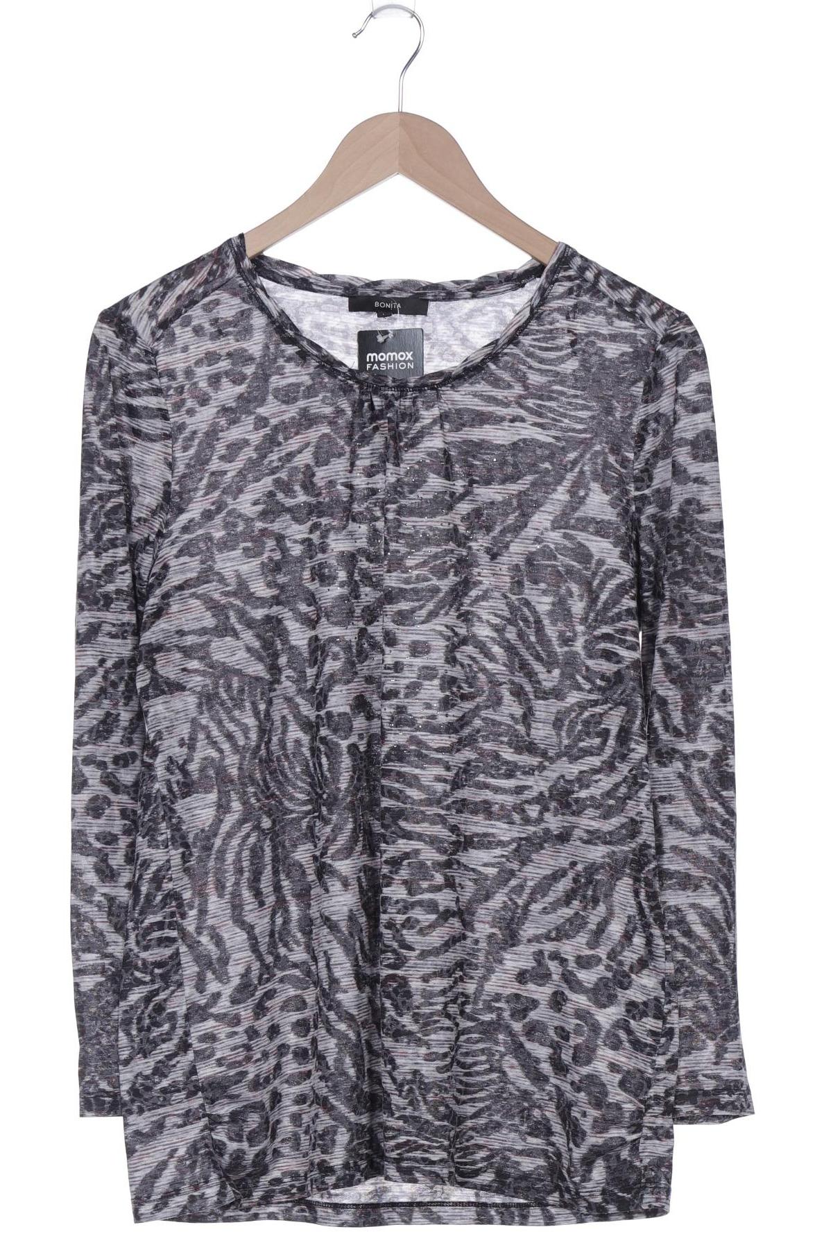 

Bonita Damen Langarmshirt, grau, Gr. 42