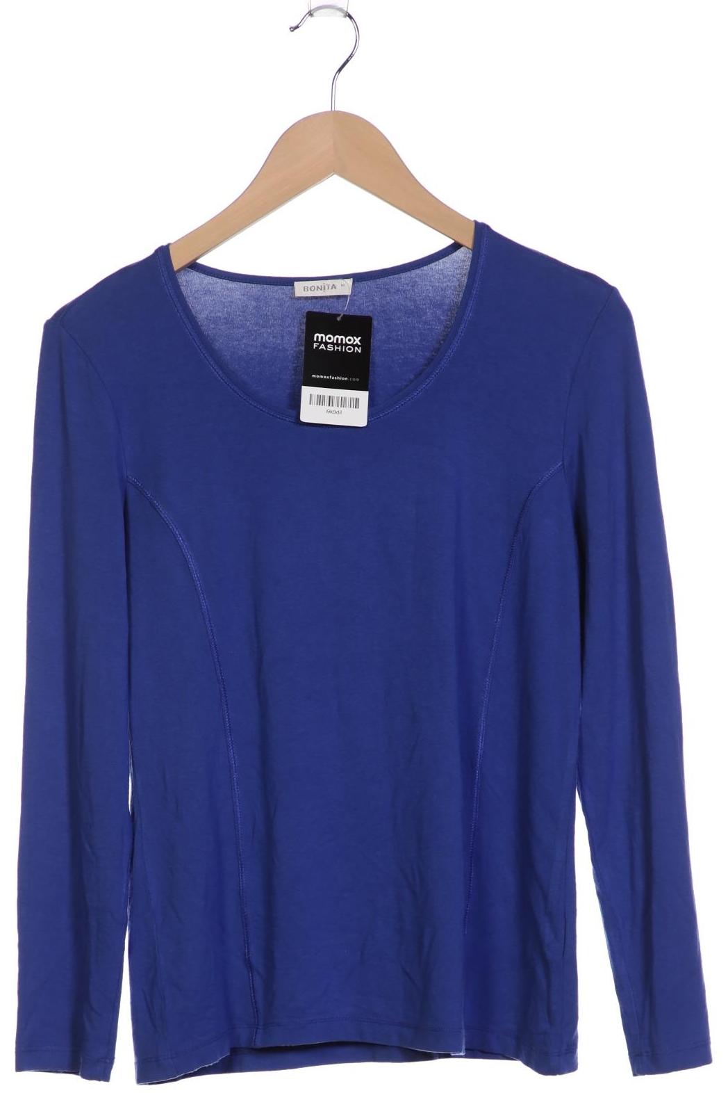 

Bonita Damen Langarmshirt, blau, Gr. 38