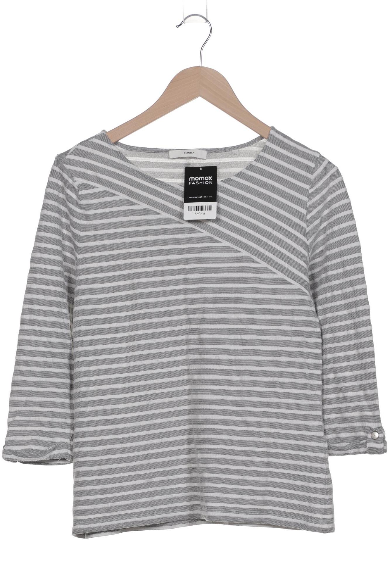 

Bonita Damen Langarmshirt, grau, Gr. 38