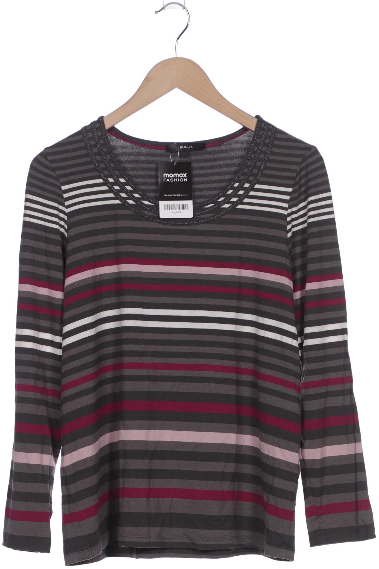 

Bonita Damen Langarmshirt, grau, Gr. 42
