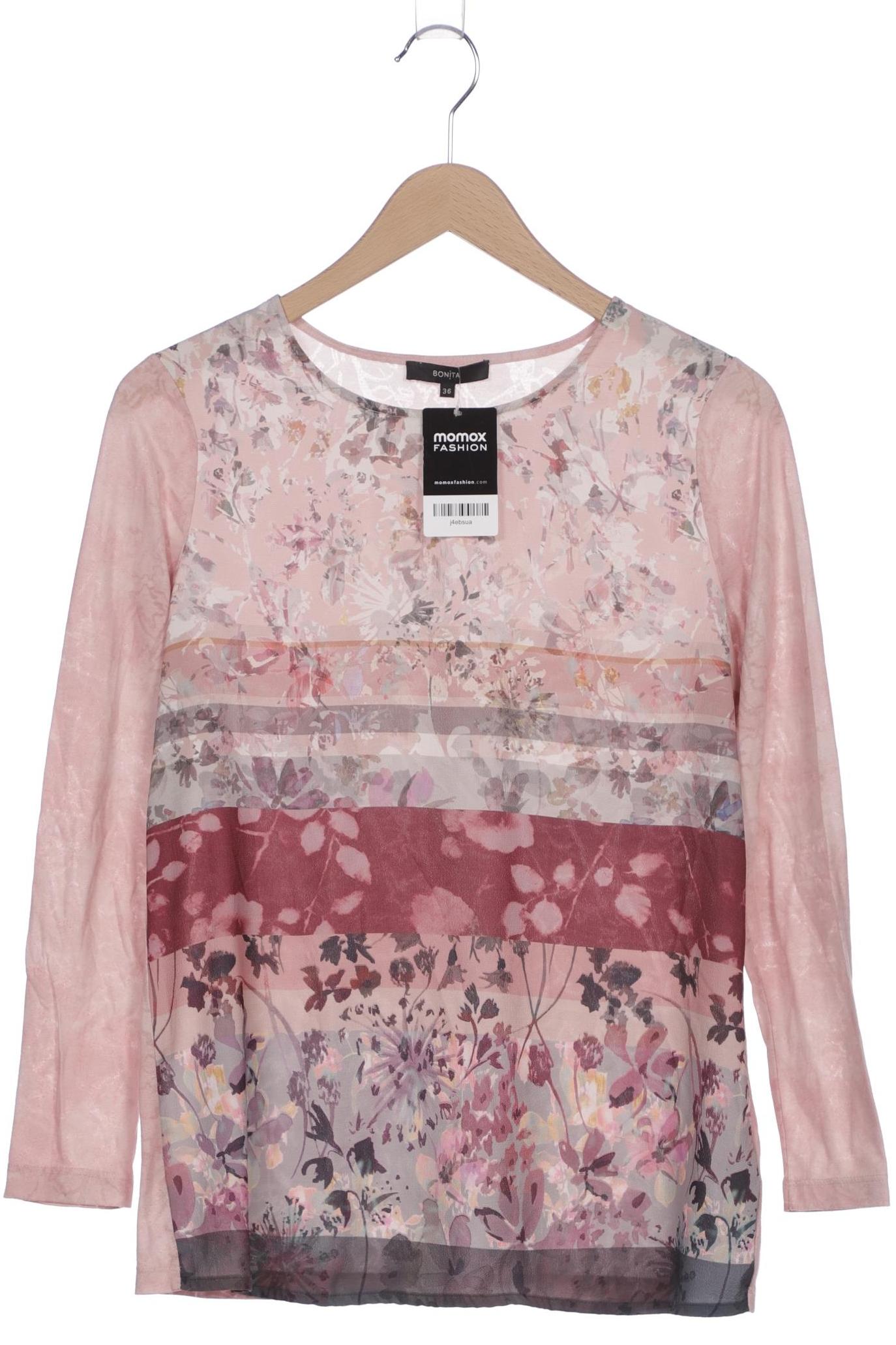 

Bonita Damen Langarmshirt, pink, Gr. 36