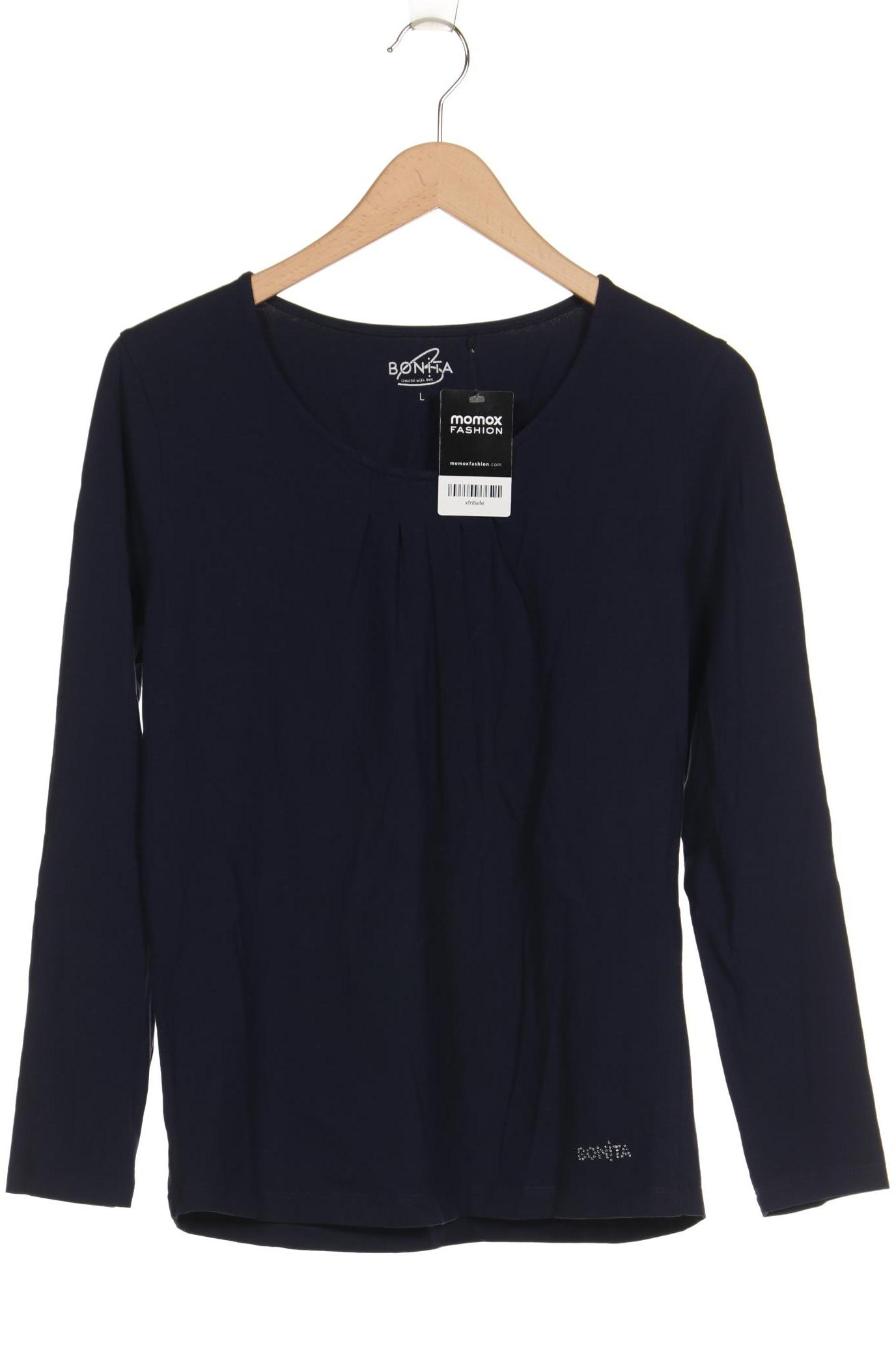 

Bonita Damen Langarmshirt, marineblau, Gr. 42