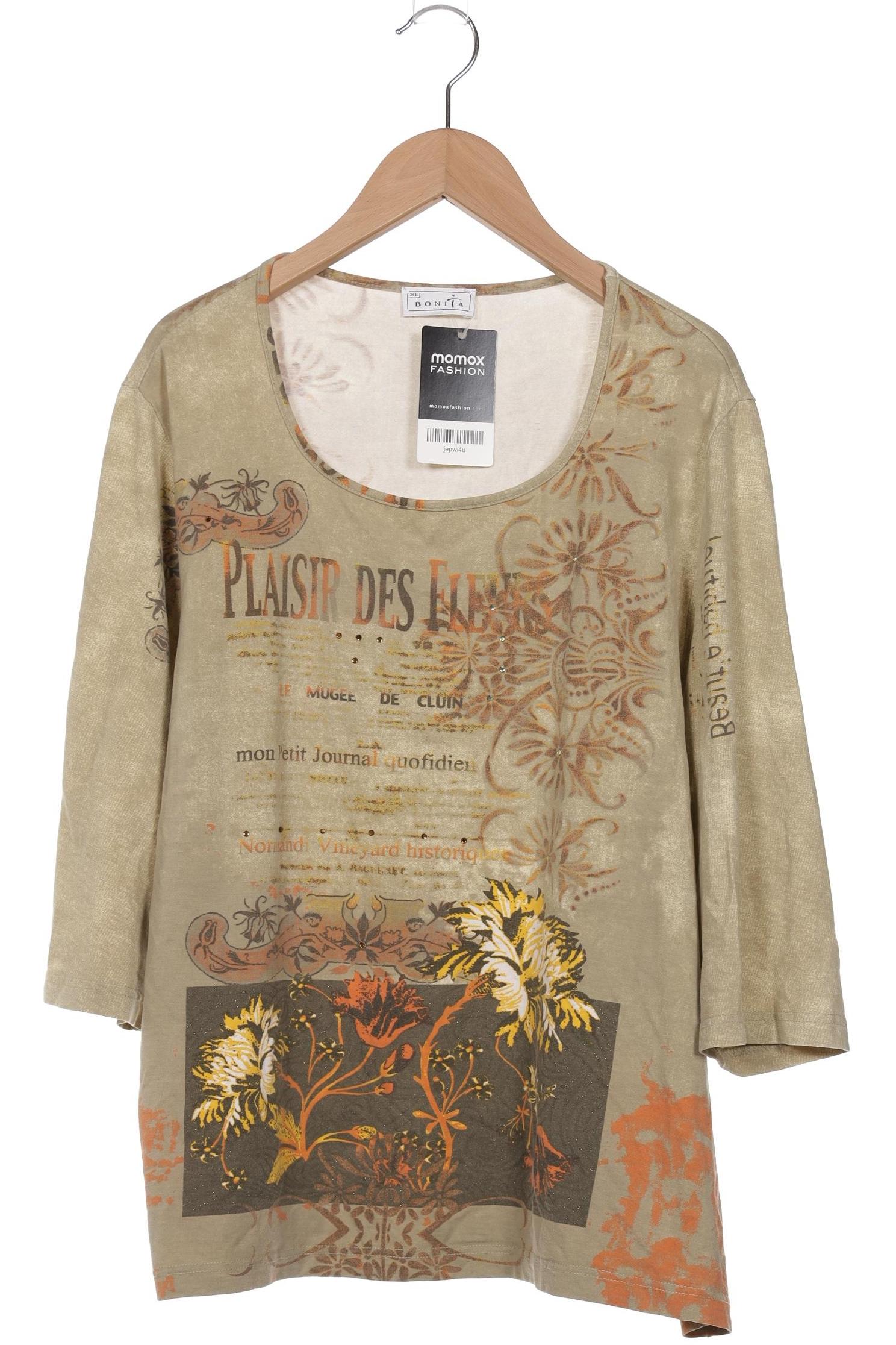 

Bonita Damen Langarmshirt, grün, Gr. 44