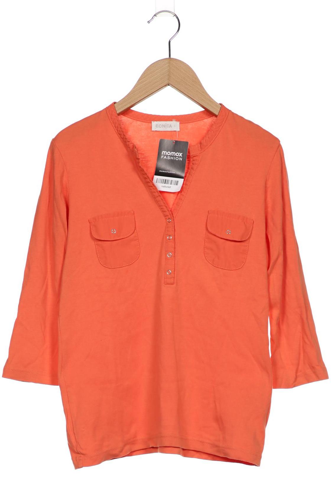 

Bonita Damen Langarmshirt, orange, Gr. 36
