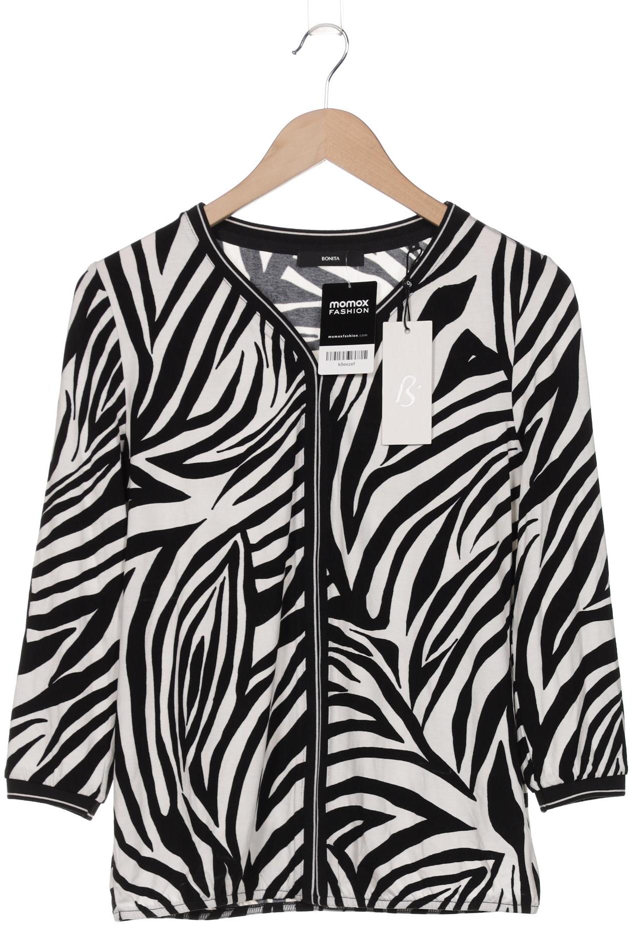 

Bonita Damen Langarmshirt, weiß, Gr. 36