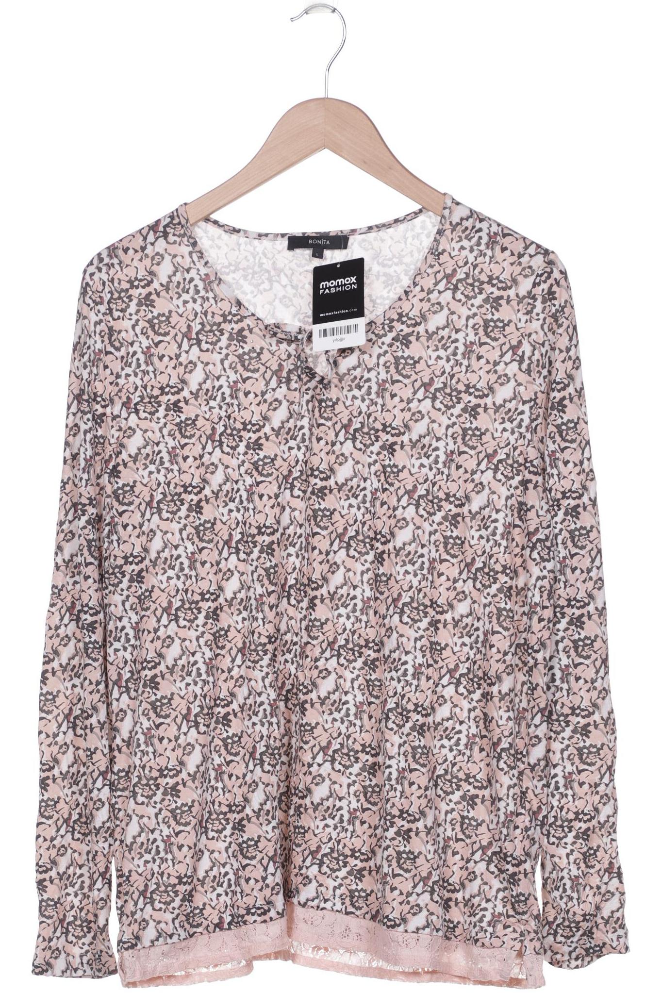 

Bonita Damen Langarmshirt, beige, Gr. 42