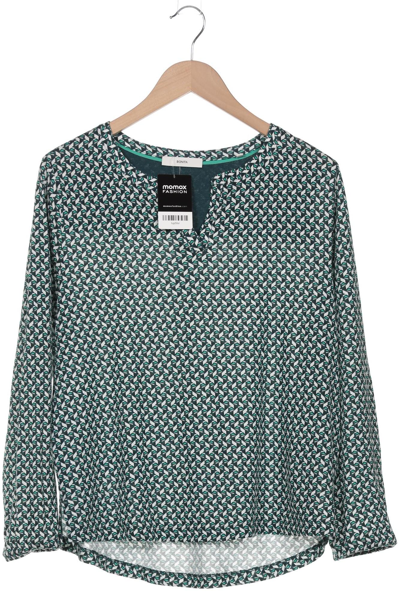 

Bonita Damen Langarmshirt, grün, Gr. 42