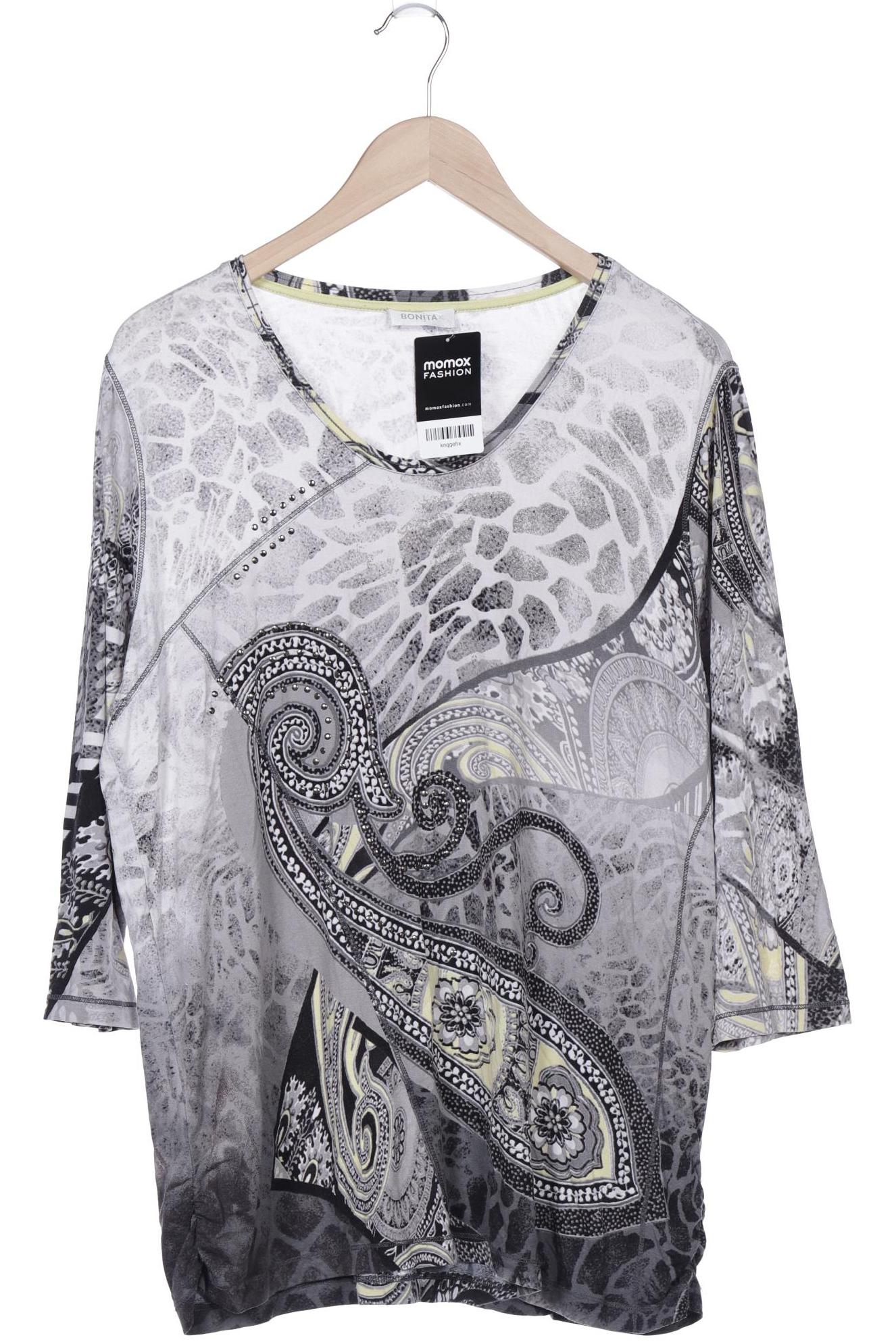 

Bonita Damen Langarmshirt, grau, Gr. 44