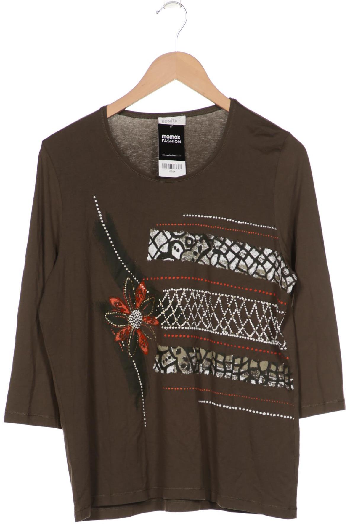 

Bonita Damen Langarmshirt, braun