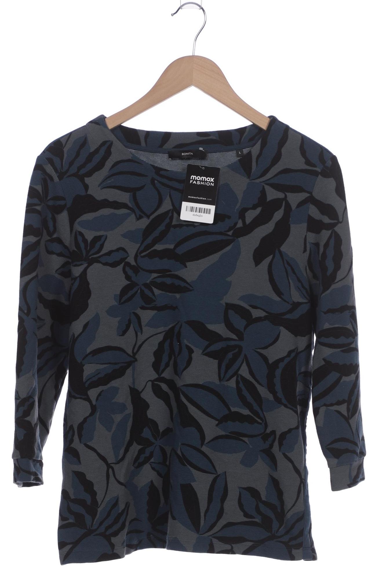 

Bonita Damen Langarmshirt, marineblau, Gr. 42