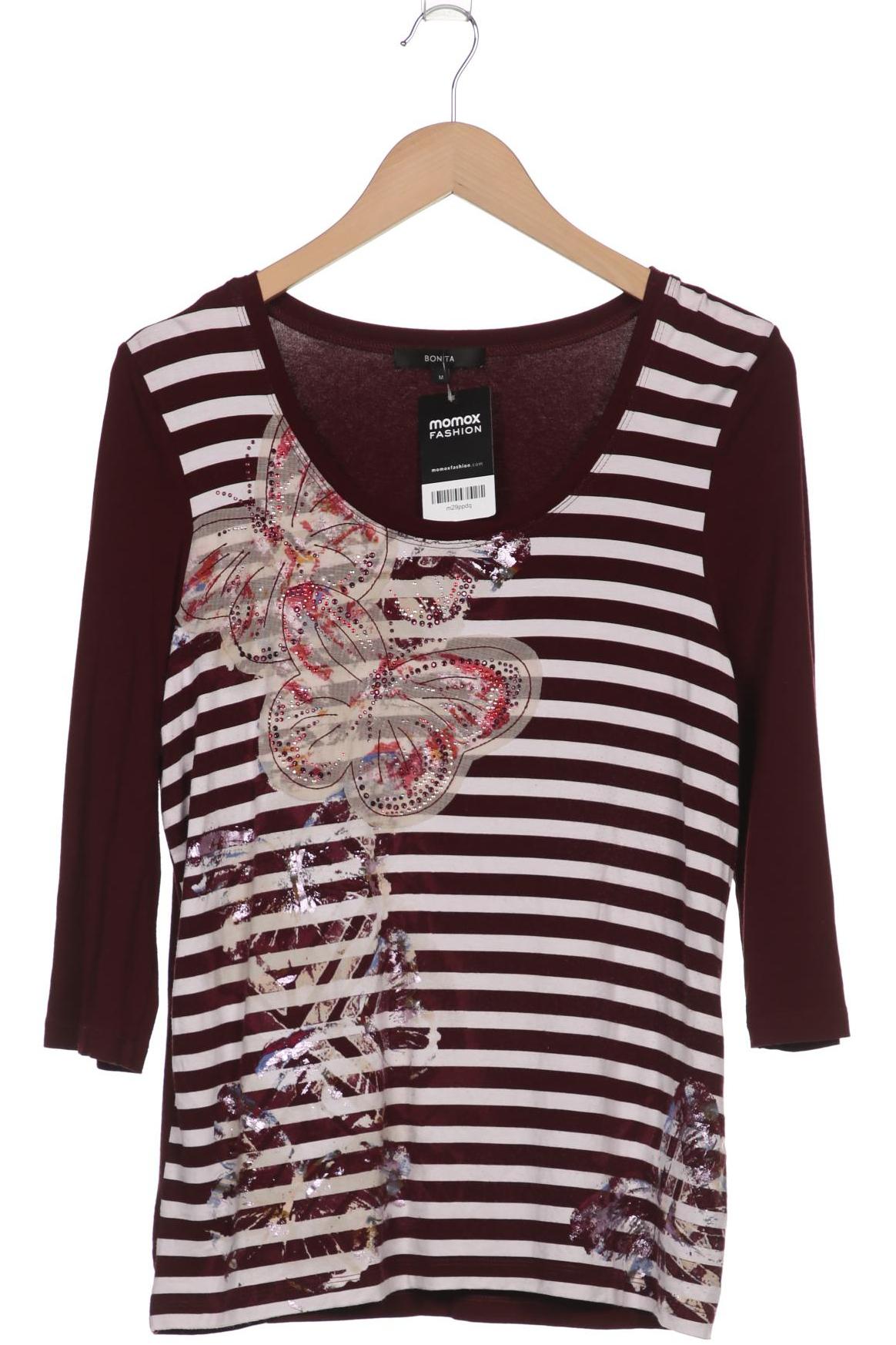 

Bonita Damen Langarmshirt, bordeaux