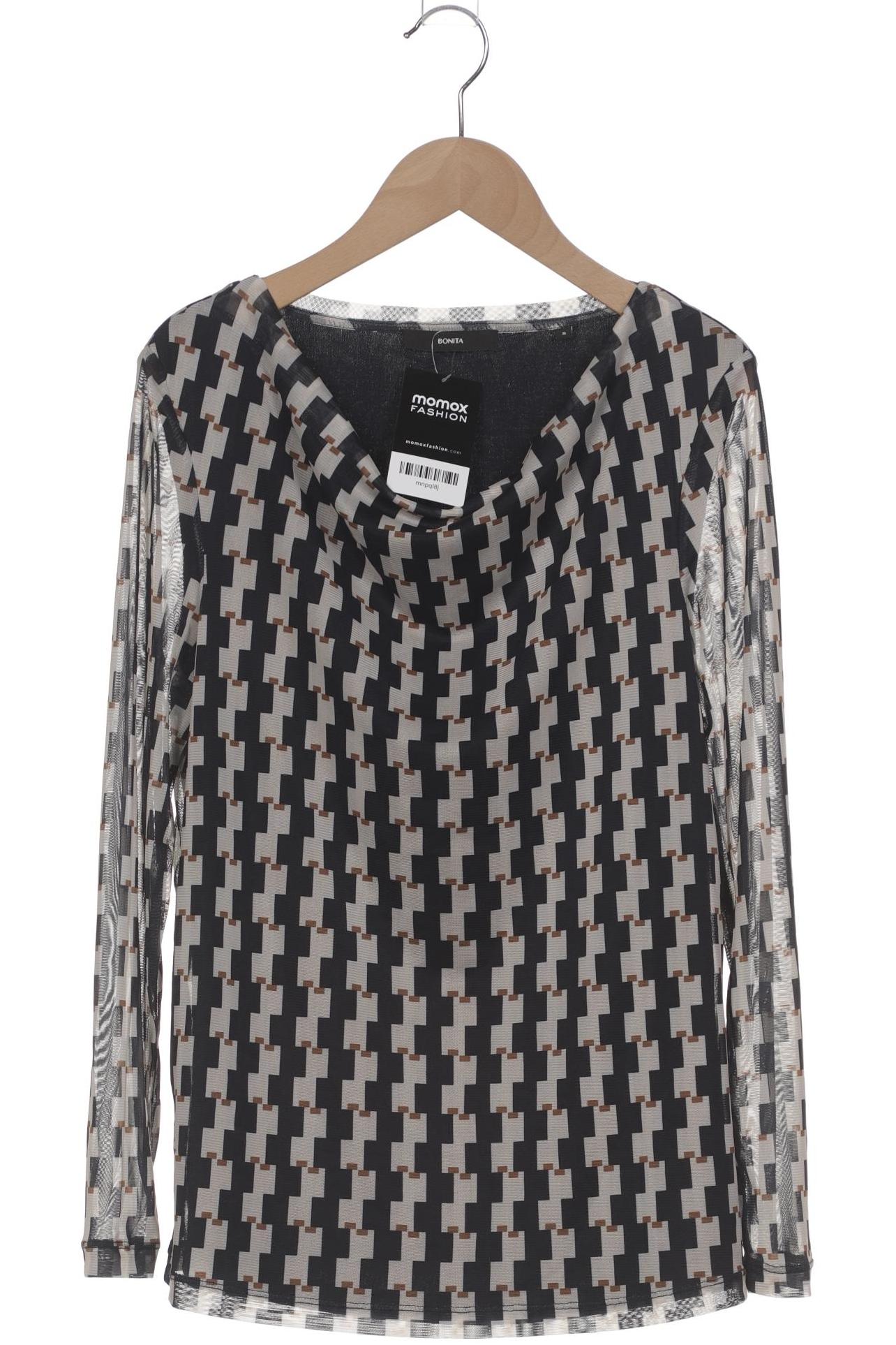 

Bonita Damen Langarmshirt, schwarz, Gr. 36