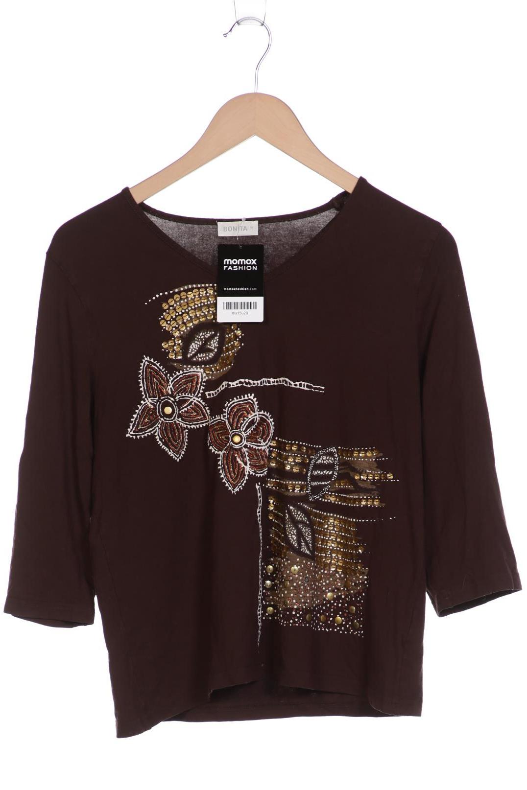 

Bonita Damen Langarmshirt, braun