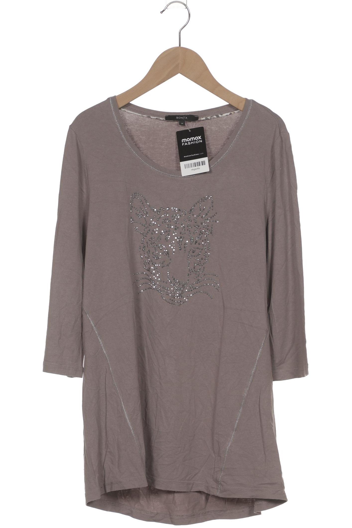 

Bonita Damen Langarmshirt, beige, Gr. 38