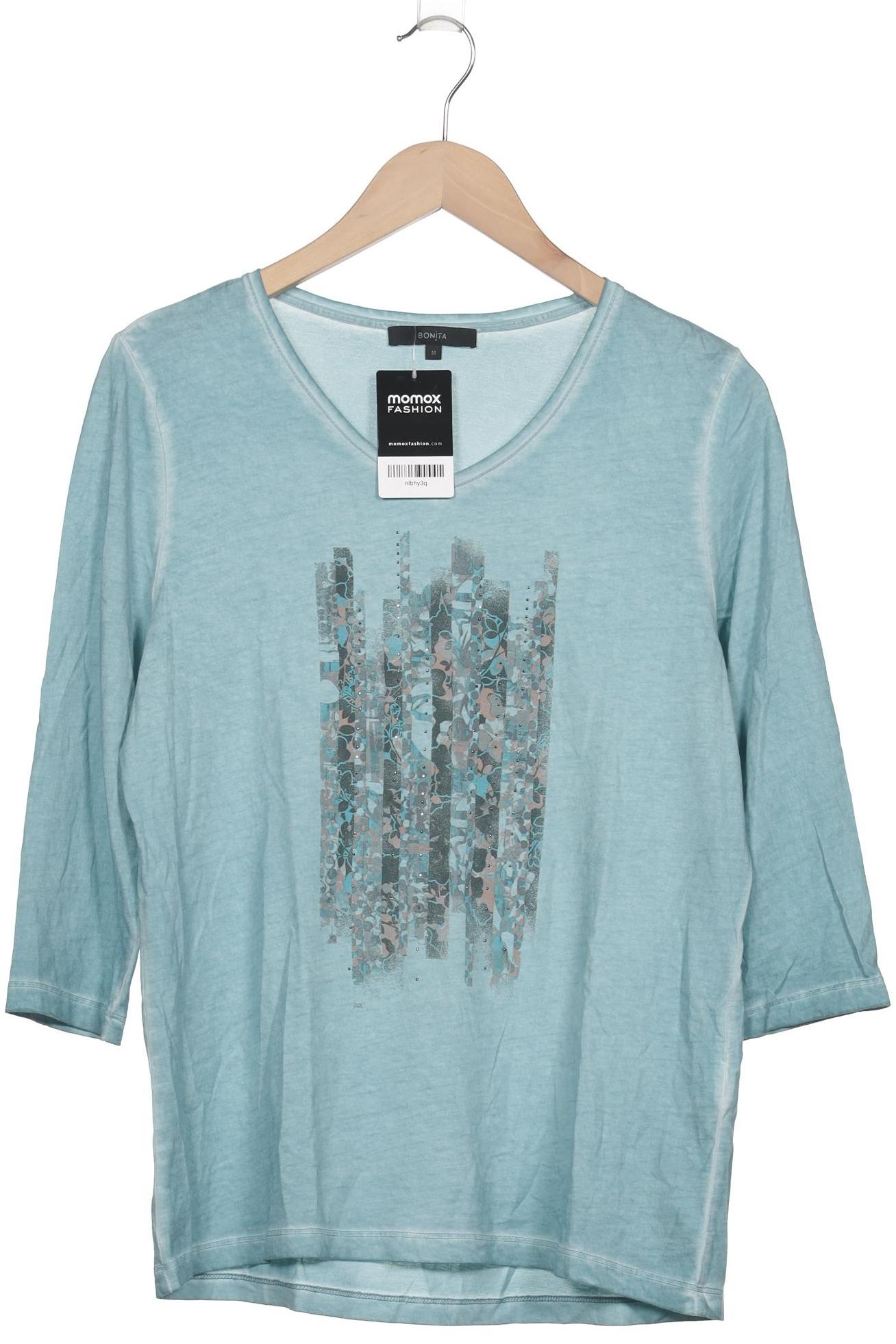

Bonita Damen Langarmshirt, türkis, Gr. 38