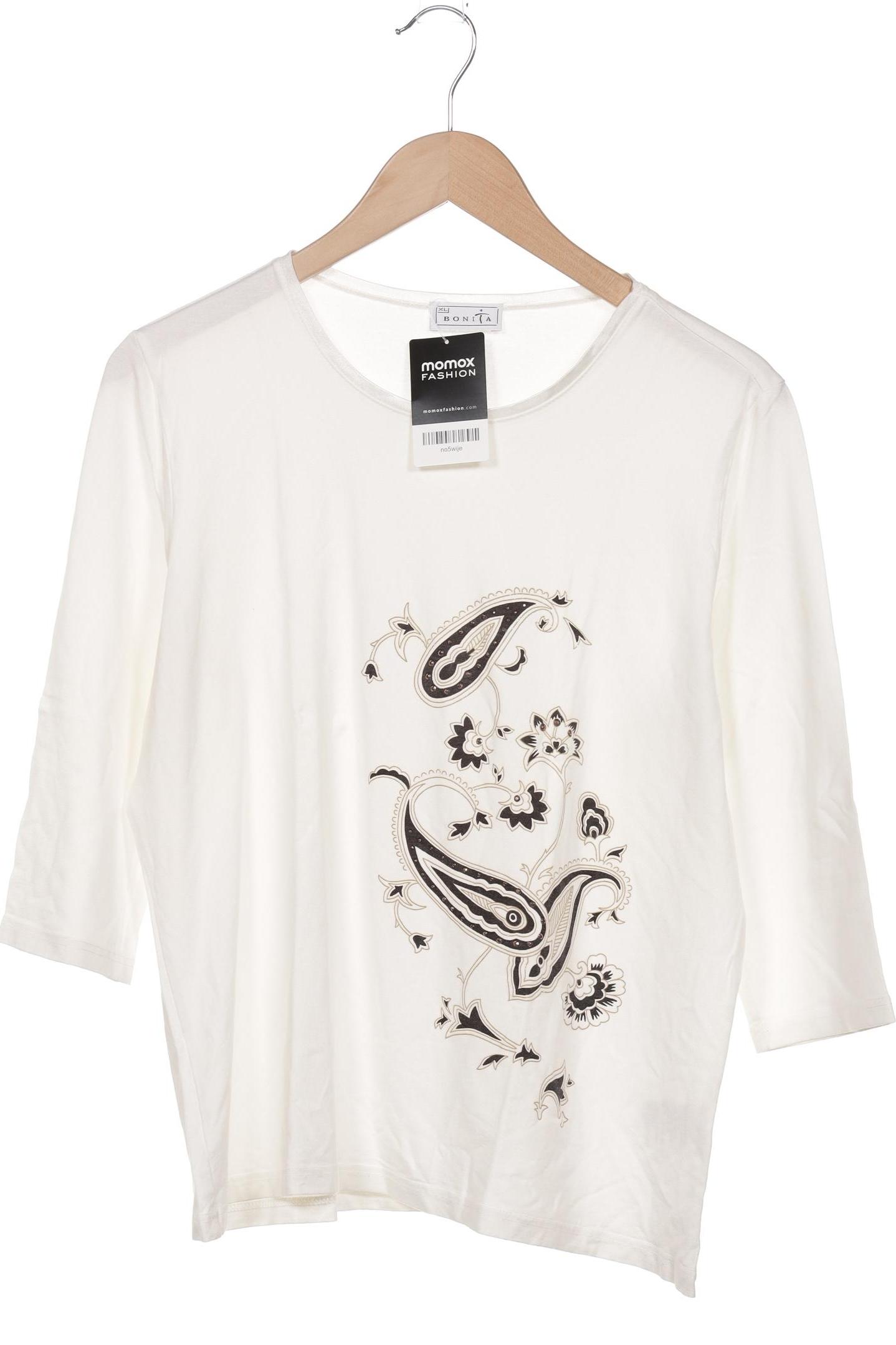 

Bonita Damen Langarmshirt, cremeweiß, Gr. 44