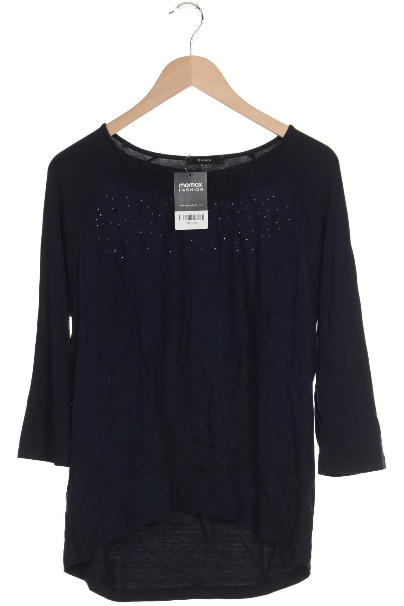 

Bonita Damen Langarmshirt, marineblau, Gr. 38
