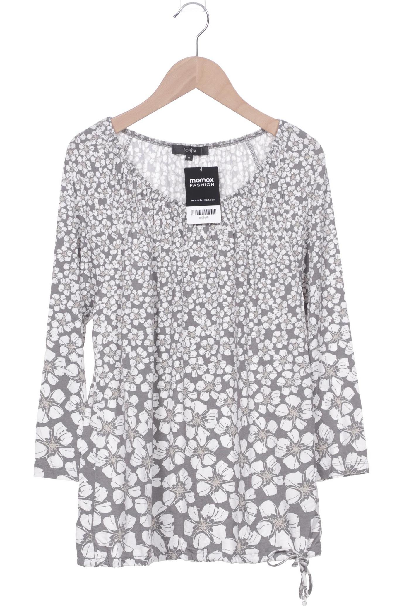 

Bonita Damen Langarmshirt, grau, Gr. 38