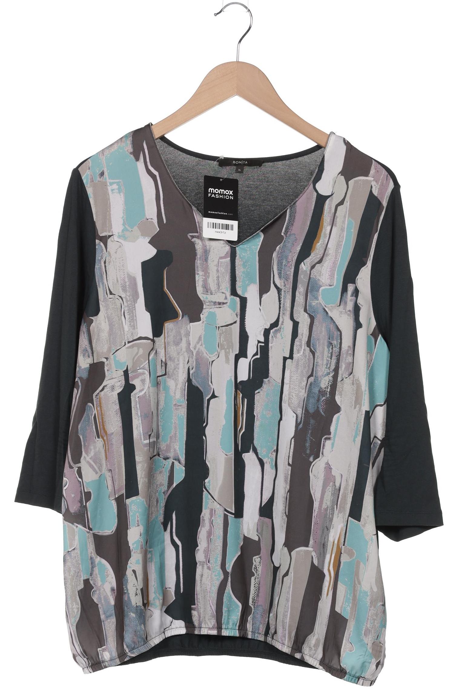 

Bonita Damen Langarmshirt, grün, Gr. 44