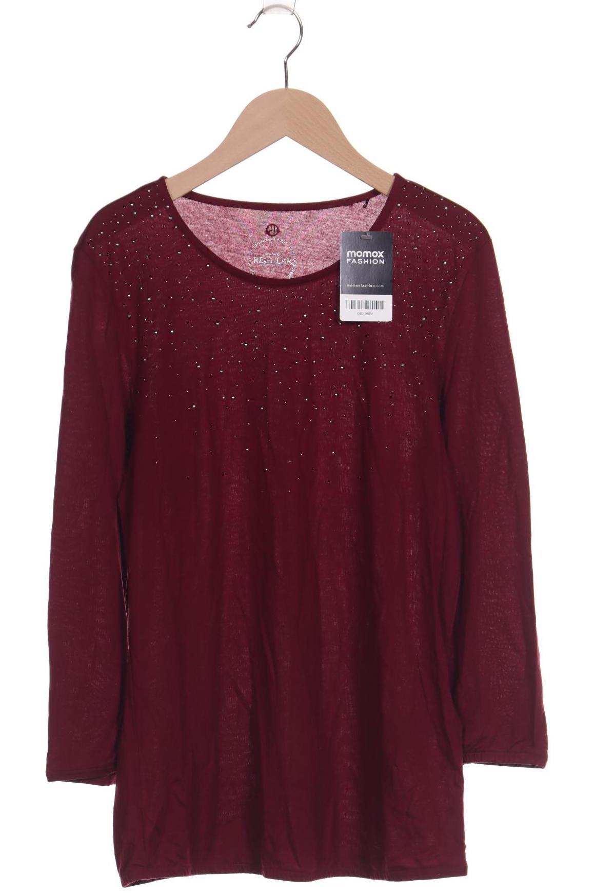 

Bonita Damen Langarmshirt, bordeaux, Gr. 36