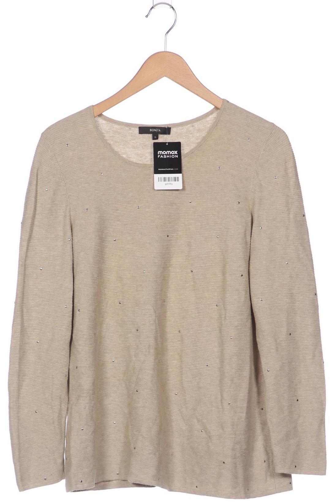 

Bonita Damen Langarmshirt, beige, Gr. 44