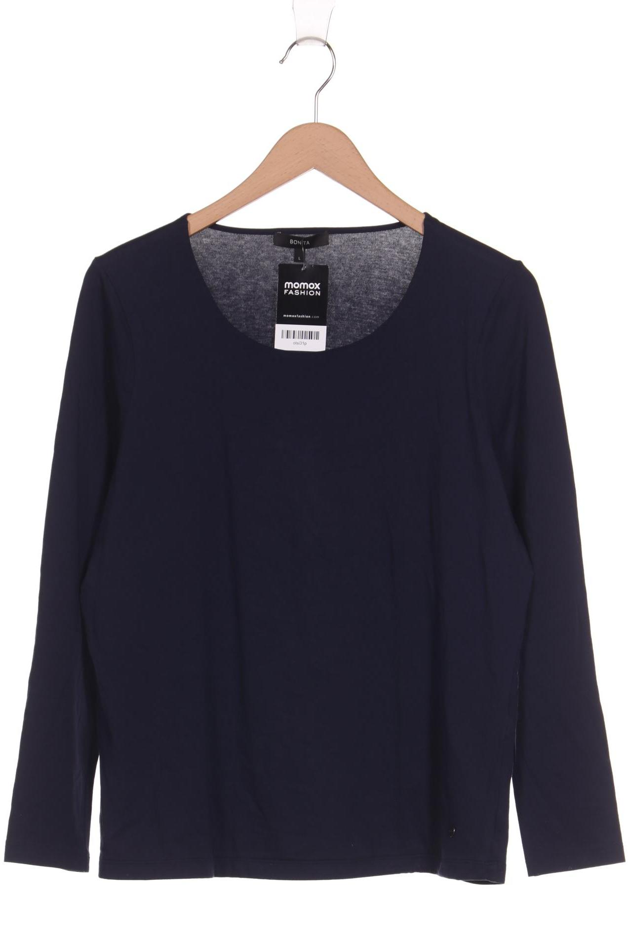 

Bonita Damen Langarmshirt, marineblau, Gr. 42