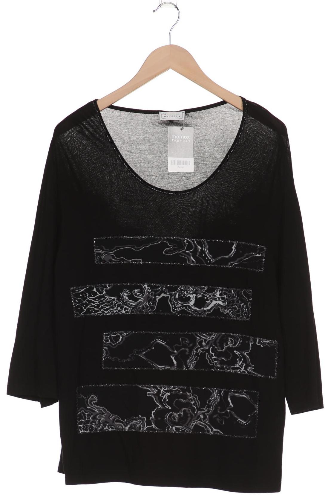 

Bonita Damen Langarmshirt, schwarz, Gr. 44